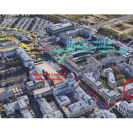Appartement Familial 8 Personnes Proche De Disney Et Paris Chessy  Eksteriør billede